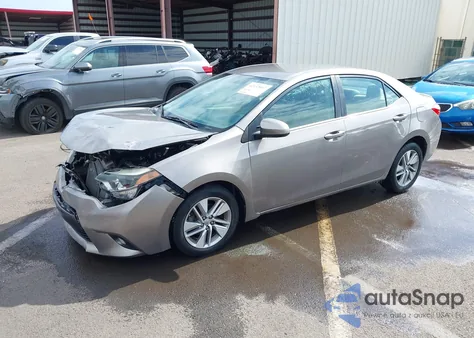 2016 Toyota Corolla Le Eco из США, поврежденный, VIN 5YFBPRHE4GP396698